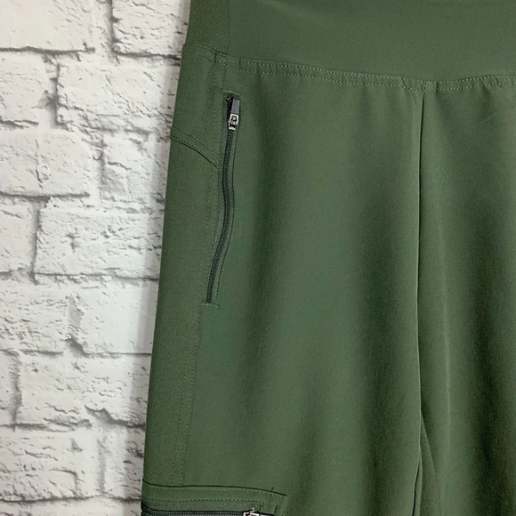 Joe Fresh Active Women’s Dark Green Athletic Utility Pant Size XS Comfort Casual - Picture 6 of 7